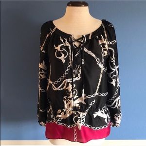 White House Black Market Contemporary Blouse
